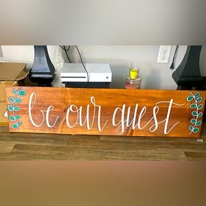Wooden sign 48inch wide 11 inches height Nice for your living room/front porch